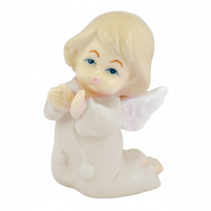 Scultura di Angelo in Ceramica Avorio Angelet IVORY 4.7*4.4*6.2 - Product Image 2
