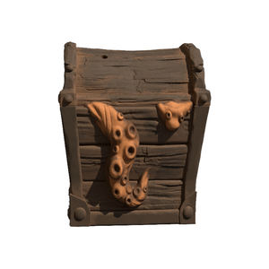 Tazza Tiki in Porcellana Art Deco Fatta a Mano con Tema Marino, Tentacoli di Polpo Inseribili con Cannuccia, Lavabile in Lavastoviglie, per Feste - Product Image 4