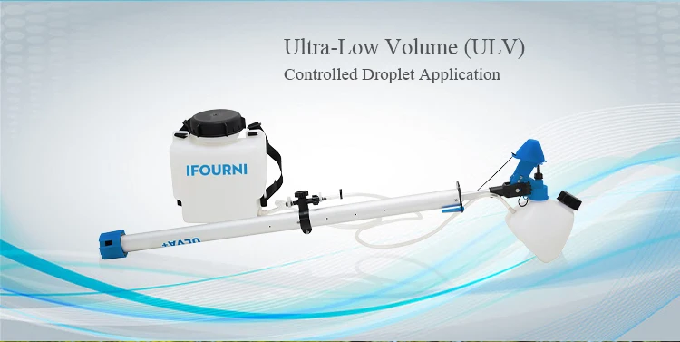 IFOURNI IF-5EU-I dry cell electric ULV agriculture machine and equipment ULV cold fogger sprayer