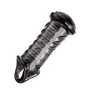 Wieder verwendbare Penis vergrößerung hülsen zur Verbesserung der männlichen Erektion <span class=keywords><strong>Premium</strong></span>-Sex produkte mit verzögerter Ejakulation - Product Image 1