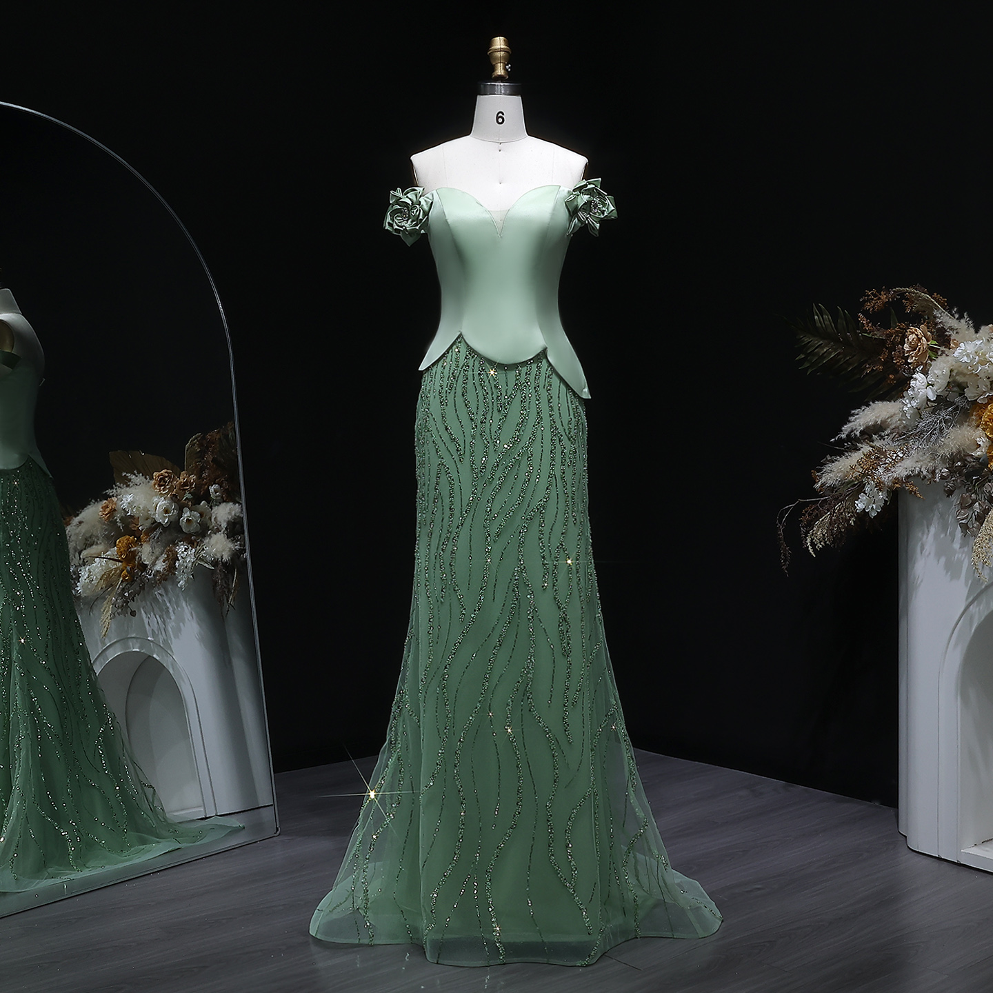 Emerald Green Prom Dresses 2024