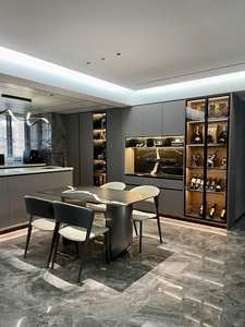 Armarios de cocina modulares de diseño personalizado, colección de armarios del fabricante - Product Image 3