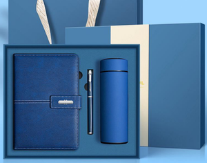 Cuadernos de Papel Kraft A5 de Lujo Personalizados con Bolígrafo, Diario, Set de Regalo Empresarial con Logotipo Personalizado, Memoria USB - Product Image 1