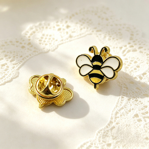 Custom Logo Printed Zinc Alloy Metal <b>Badge</b> with Electroplating, 3D Design, DIY Shape, Multi-purpose, Cute Cartoon Medal Souvenir - Product Image 1