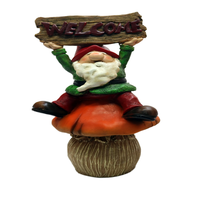 Statue de gnome pour gouttière, décoration de jardin, bloc anti-éclaboussures pour gouttière de toit