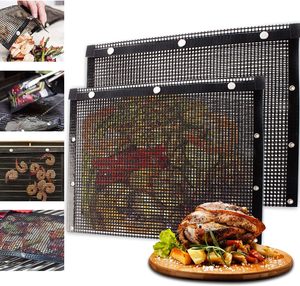 Factory Direct Sale Rotisserie Ptfe Coated Bbq <b>Mesh</b> <b>Grill</b> Bags Bbq <b>Mesh</b> <b>Grill</b> Bags <b>for</b> Outdoor <b>Grill</b> Reusable Non Stick Bbq Mat - Product Image 2