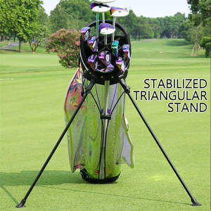Sac de golf personnalisé avec logo, sac de golf transparent tendance, sac de golf imperméable léger et coloré, sac de golf pour chariot - Product Image 6