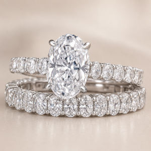 Set di Anelli di Lusso con Zirconi Incastonati, Gioielli Eleganti e Alla Moda per Donne - Product Image 6