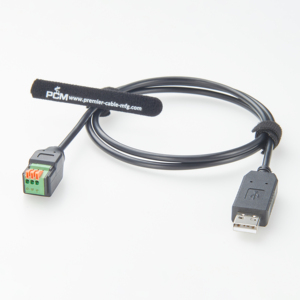 <span class=keywords><strong>USB</strong></span>-zu-RS485-Schnittstellenkabel mit Schnellanschluss-Terminal und Geflechtschirmung für Kamera- und Barcode-Scanner-Anwendungen - Product Image 2