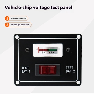 Doppio 12V 10A Tester batteria marino con puntatore voltmetro moduli elettronici e kit - Product Image 5