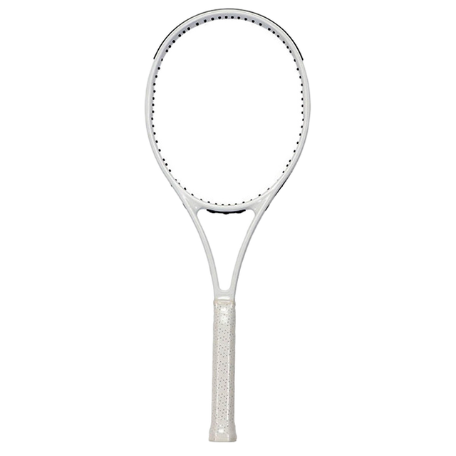 27'' High Graphite Tennis Racket Set Pure White Good Selling Competition Carbon Fiber Face 53cm 98 Square Inches 300g Polyester