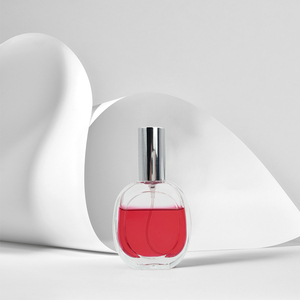 Kinh tế giá 50ml hình bầu dục rỗng chai nước hoa thiết kế mới bơm lại nước hoa container với bơm phun cho diffusers - Product Image 1