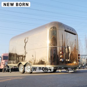 Giấy chứng nhận CE điện thoại di động thức ăn nhanh cà phê nước chanh uống thực phẩm Trailer Kem Bánh Pizza xe tải phục vụ ngoài trời điện thực phẩm Xe tải - Product Image 2