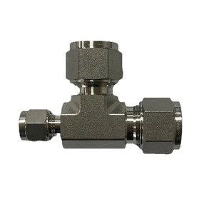 Conector en T Reductor de Acero Inoxidable 316L NBSANMINSE de 1/8 a 3/4 para Alta Presión Neumática - Product Image 2
