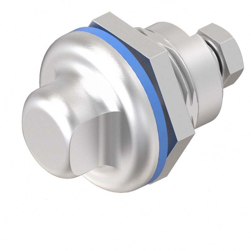 Emka Quarter Turn Hygiene Lock - Stainless Steel AISI 316L