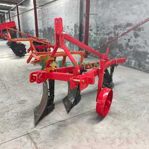 Arado de moldura Lexuan de 3 compartimentos rojo para tractor agrícola, para labranza y preparación del terreno - Product Image 2
