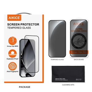 HUAHUO 3D Anti-espion Protecteur d'écran en verre trempé Couverture mobile de confidentialité <span class=keywords><strong>incassable</strong></span> pour <span class=keywords><strong>iPhone</strong></span> 12 <span class=keywords><strong>Plus</strong></span> Asus ROG 7 9H - Product Image 6
