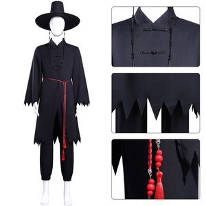 Disfraz de Jinu de Saja Boys, Disfraces de Cazadores de Demonios, Nuevo Cosplay de Anime para Halloween, Trajes Negros con Sombrero, Pantalones y Abrigo para Adultos y Niños - Product Image 2