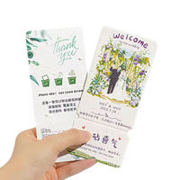 Carte de remerciement personnalisée en papier de graines écologique, invitation de mariage durable, cartes de graines plantables multi-formes