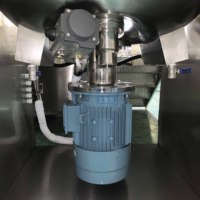 Mélangeur homogénéisateur sous vide pour la fabrication de crèmes cosmétiques, lotions et dentifrices