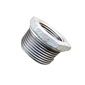 Durable Galvanized Pipe Fittings With Threaded Bushing For Secure Connections