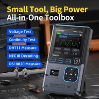 FNIRSI DSO-TC4 3-IN-1 10MHz 48MSa/s Digital Oscilloscope Transistor Tester Signal Generator