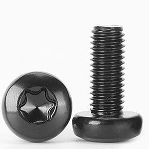 Thép không gỉ 304 <span class=keywords><strong>Torx</strong></span> vít Fastener đầu tròn màu đen <span class=keywords><strong>Torx</strong></span> vít Hệ thống đo lường - Product Image 1