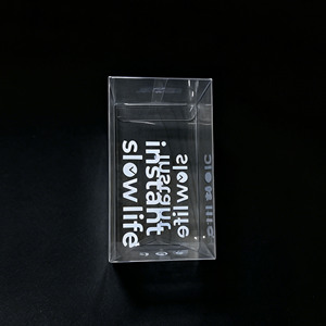 Custom Clear Frosted Small Recycled <b>PET</b> Plastic Boxes for Coffee - Product Image 3