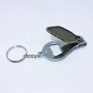 Best Popular Custoinzed Gifts Nail Clipper With Bottle Opener Sublimation Nail Clipper Nail Clipper With Keychain