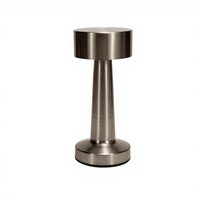 Lampe de bureau LED moderne réglable, sans fil et rechargeable via USB Type-C, contrôle tactile, intensité variable, éclairage portable pour la pièce