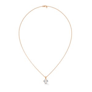 จี้โรสโกลด์สุดหรูประดับเพชรเลี้ยงในห้องปฏิบัติการ เหมาะสำหรับคอลเลกชันเครื่องประดับชั้นดี ของขวัญ และโอกาสพิเศษ - Product Image 3