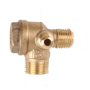 Válvula de retención para compresor de aire, 3 cilindros, tipo pistón lubricado con aceite, pieza industrial roscada de 1/2 pulgada - Product Image 1