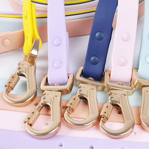 Laisse pour <span class=keywords><strong>chien</strong></span> en PVC, haute qualité, vente en gros, 15mm, 20mm, 25mm, sangle enduite de TPU imperméable - Product Image 2