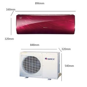 เครื่องปรับอากาศสีแดงและสีดำสำหรับขายทั่วโลก พร้อมจัดส่งฟรีไปยังยุโรป/อเมริกาใต้/อเมริกาเหนือ/เอเชีย - Product Image 2