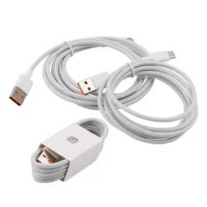 批发价格6A 1m C型快速充电电缆USB C充电器c型数据线6a华为小米