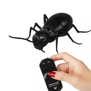 बच्चों प्रारंभिक शिक्षा प्लास्टिक शरारत मजाक Trickery सिमुलेशन पशु मॉडल अवरक्त रिमोट कंट्रोल आर सी चींटी कीट खिलौना