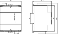 Dispositivo de puerta de enlace de comunicación S15 de Venta caliente con conversión de protocolo entre múltiples protocolos Modbus-RTU/TCP/IEC101/104/MQTT