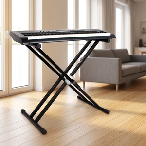 Support de clavier simple Yinyu KS020 à fixation rapide avec hauteur réglable <span class=keywords><strong>pour</strong></span> scènes, studios et entraînement à domicile - Product Image 6