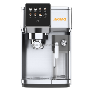 Machine à café <span class=keywords><strong>expresso</strong></span> automatique <span class=keywords><strong>avec</strong></span> moulin à grains intégré, porte-filtre 58 mm, double chaudière, mousseur à lait, pompe 20 bars, modèle professionnel - Product Image 5