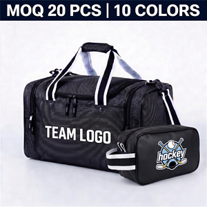 <span class=keywords><strong>Bolsa</strong></span> de Entrenador de Hockey Personalizada, Resistente, de PVC Impermeable, con Cierre de Nylon SBS, Asa Suave, Gran Capacidad, de Alta Calidad y Lujo - Product Image 6