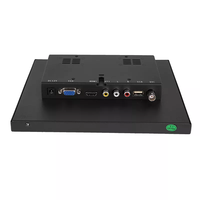 Monitor Industri Layar Sentuh Kapasitif 9.7 Inci 10 Inci dengan AV/BNC/VGA/HD/USB
