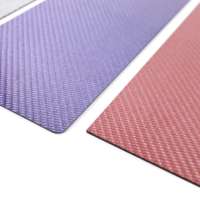 Serat Karbon JULI Kekuatan Tinggi 100% OEM Warna Sesuai Pesanan 3K Anyaman Polos Dimensi Kustom Ketebalan 2mm untuk Peralatan Olahraga