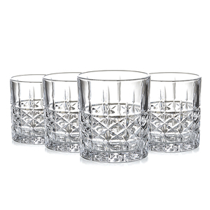 Trung Quốc Nhà Máy 350Ml Chất Lượng Thiết Kế Cổ Điển Whiskey DOF Đá Pha Lê Glass Tumbler Brandon Ly Bán Buôn - Product Image 1