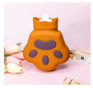 Chauffe-mains en silicone écologique, nouveau style chinois, rempli d'<span class=keywords><strong>eau</strong></span>, chauffage au micro-ondes, dessin animé tendance, facile à transporter, patte de chat, <span class=keywords><strong>eau</strong></span> <span class=keywords><strong>chaude</strong></span> - Product Image 3