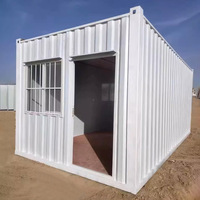 Bureau modulaire préfabriqué portatif de cabine de maison de conteneur pliable ondulé de paquet plat