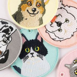 Wholesale New Factory Creative Embroidery Cute Pet Dog Cat Tag Pendant - Product Image 3