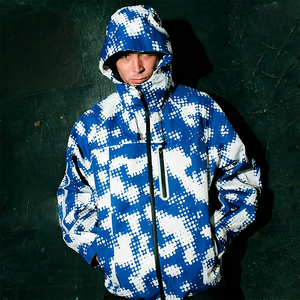 Wholesale Custom Camouflage Zip up <strong>Waterproof</strong> Shell Hooded Coat Casual Fashion <strong>Camo</strong> Rain Windbreaker <strong>Jackets</strong> for Men - Product Image 2