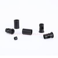 Pièces usinées CNC personnalisées : Bagues en plastique (POM, Nylon, ABS, Acétal, Derlin, Caoutchouc, PEEK, PTFE) et manchons de roulement en plastique