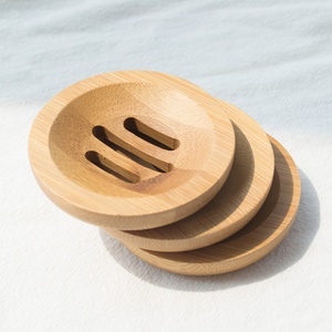 Accessorio da <span class=keywords><strong>bagno</strong></span> monouso antiscivolo porta <span class=keywords><strong>portasapone</strong></span> in bambù naturale personalizzato per <span class=keywords><strong>doccia</strong></span> da viaggio - Product Image 3