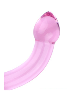 Jouet artisanal en verre rose en forme de petite baleine pour le plaisir des femmes - Product Image 4